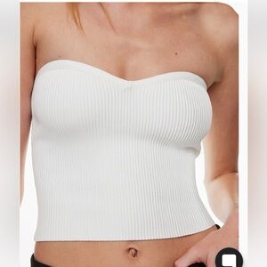Babaton Sculpt Knit Sweetheart Tube Top